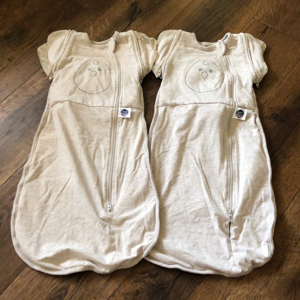 2 nested bean Zen One swaddle